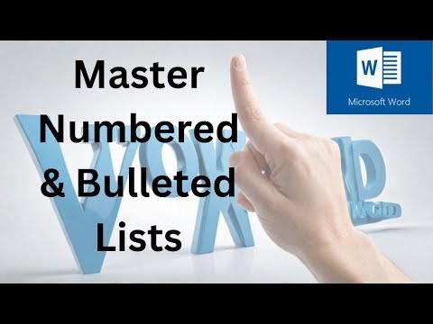 Struggling with Numbered or Bulleted Lists? Master Indents & Tabs Easily!