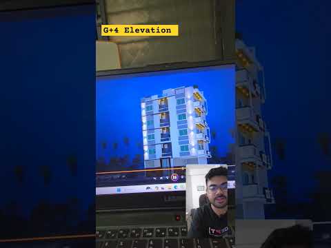 G+ 4 Buildings  Elevation Design in sketchup ll Lumion #sketchup #lumion #elevationdesign