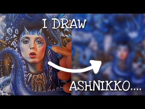 Ashnikko Drawing (Deal with it)