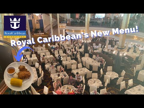 We Tried Royal Caribbean's New Menu!