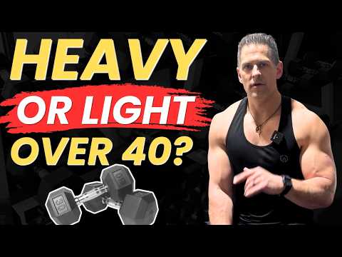 Should Men Over 40 Only Lift Light Weights?