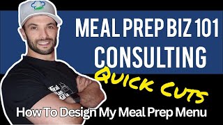 How To Design A Meal Prep Menu?