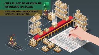 📦 Cómo crear tu APP de Gestión de Inventario en EXCEL: Compras, recetas y más (Descarga GRATIS) 🚀