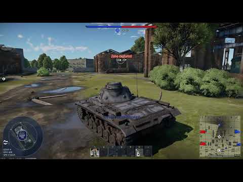 War Thunder Tank Gameplay