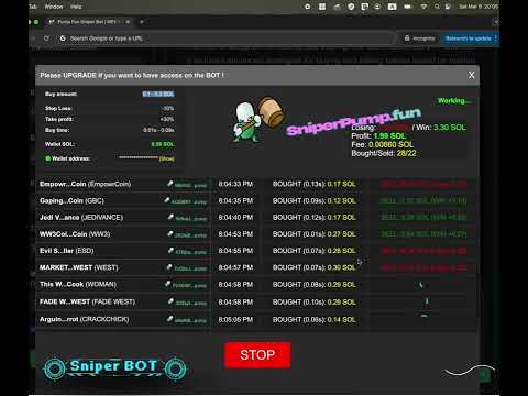 💡 Solana MEV Bot Tutorial: How to Snipe Memecoins on pump.fun!