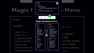 Animated menu hover effect #animatedmenu #hovereffect #navbar #shorts #shortsfeed #webdesign #coding