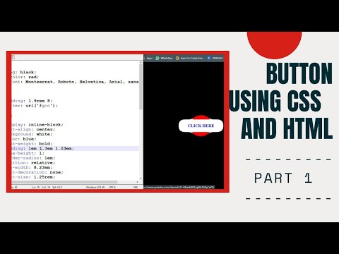 Amazing CSS button Using Only HTML & CSS  ||   PART-1