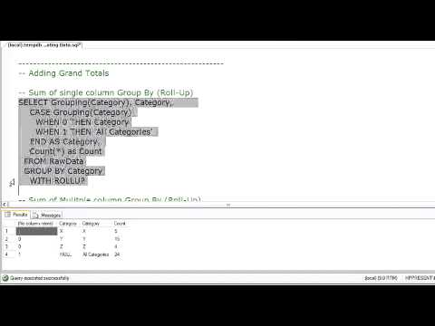 5  Filtering Groups & Adding Grand Total