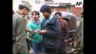 Kashmir-Strike In Protest At Deaths of Separatists