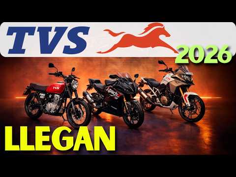 TVS 2026, the 6 New Motorcycles Arriving, Features and New Features