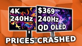 Total OLED Price Collapse (4K & 1440p Monitors)