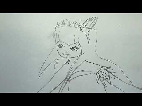redrawing OLD art | Draw with me ASMR style