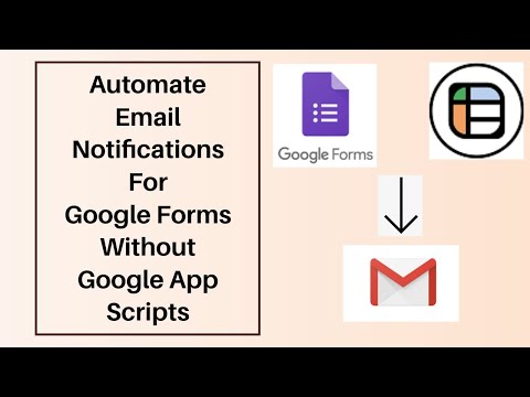 Automate Email Notifications for Google Forms (Easiest Way 2024)