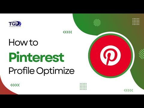 How To Make Your Pinterest Account Public | Bangla | TGD | #pinterest