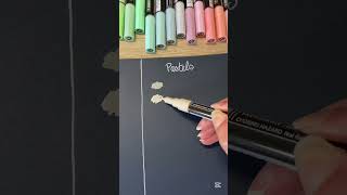 🌈 Dreamy Pastel Pens #pastelvibes #acrylicmarkers #arttools