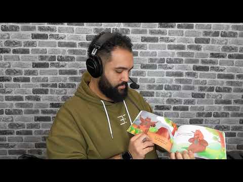 Joaquin A  Figueroa  reading "Little Bear's Two Caves"