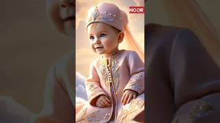 🌸 Cute Islamic Babies  👶💕 | Most Adorable Moments | Heart Melting Visuals 🕊️✨#islamicshorts