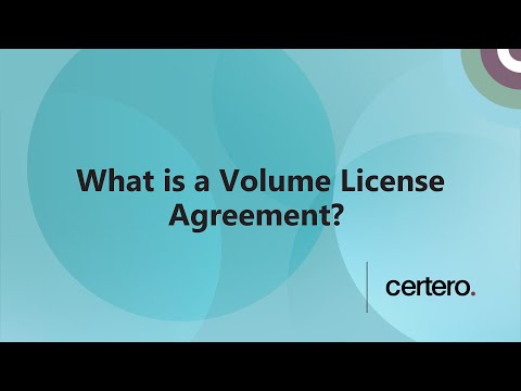 What Are Volume License Agreements? | SAM made easy by Certero