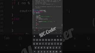 How to check number is Even or Odd | Even Odd program in C++ | #shorts #evenodd #cppprogramming