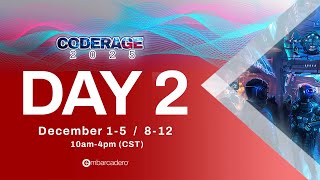 CodeRage 2025 with Ian Barker | Day 2