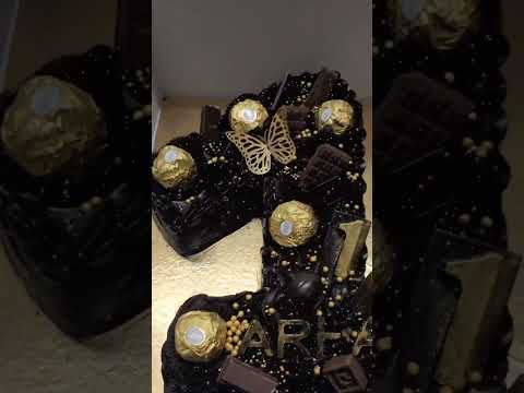 #Chocolatetrufflecake  #monogramcake #cakeshort #alhamdulilah #cakevideo