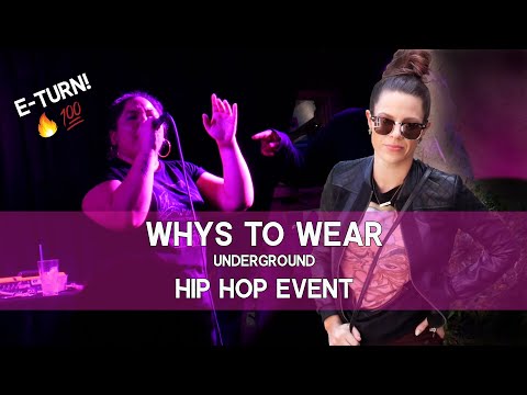 Whys to Wear to an Underground Hip Hop Event. E-TURN Performs in Orlando 2020