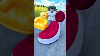 Latest Inflatable Pvc Sofa vs Plastic air sofa char