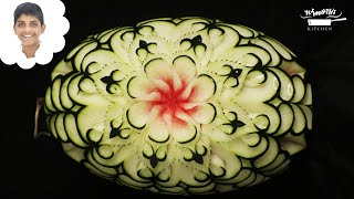 Fruit Carving | Ukiran Sayuran & Buah | แกะสลัก | Khắc trái cây và rau | khắc trái cây | Carving 43