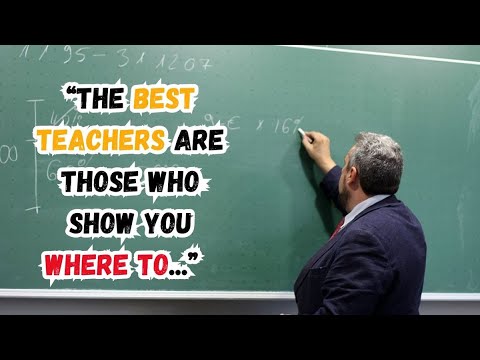 Most Inspiring Quotes About Teachers ! |Thinking Tidbits
