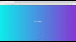Hover Button Effect CSS