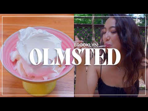 A Delicious FARM TO TABLE in Brooklyn | OLMSTED, NYC
