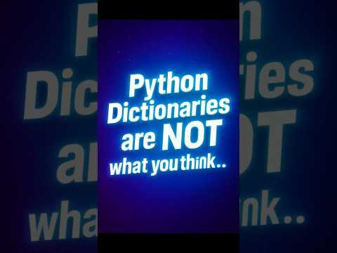 Python Dictionaries 🔑 | Python for Beginners #shorts #python #pythonprogramming