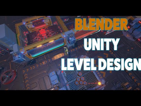BLENDER 3D to UNITY- Game LEVEL DESIGN