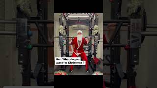 What do you want for Christmas! 💪 #workoutfromhome #gym