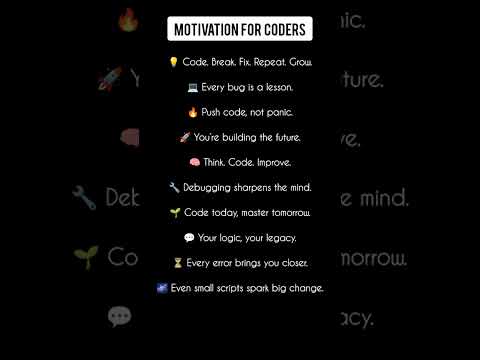 Motivation | Coding | #motivation #thoughts #coding