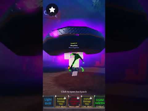 I got a CRYSTAL CORRUPTED UFO in Roblox MINES! #roblox #ytshorts #shorts #robloxshorts #mines
