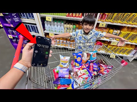 Kunali Ko Diya 10 Minutes Shopping Challenge In Mall 🤯