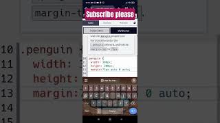 CSS Transformation by building a Penguin step12,13#ytshorts#youtubeshorts#freecodecamp#htmlcss#reels