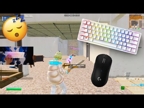 Razer Huntsman Mini Fortnite🤩 Satisfying Keyboard ASMR Smooth 4K 240 FPS