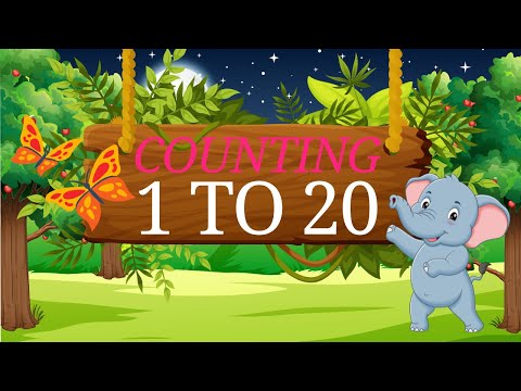 Counting 1 to 20 | Easy & Fun Learning for Kids