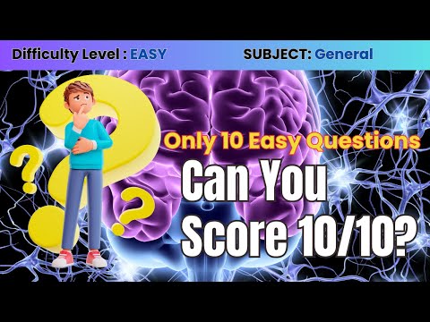 General Knowledge Questions | Who Wants to Be a Millionaire Style Questions! | Test Your Brain!