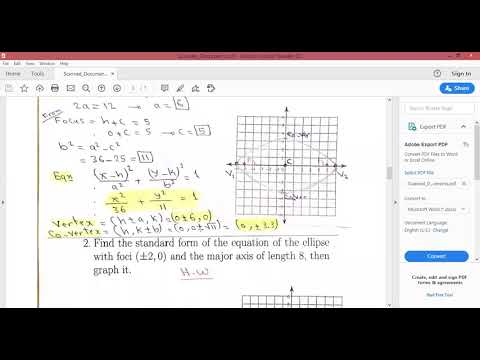 Ellipses Gr12