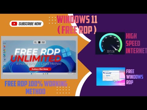 How to Create Free RDP for Lifetime2025 |Free RDP/VPS Server | No Crédit/Débit Card Required 