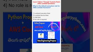 Introduction to AWS Lambda - Serverless Computing Simplified!  https://regularpython.com/