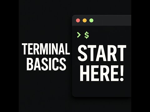 Terminal Basics for Absolute Beginners | Part 1