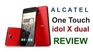 ALCATEL ONE TOUCH IDOL X DUAL SIM ANDROID PHONE  REVIEW