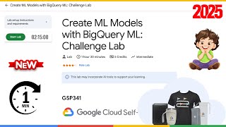 Create ML Models with BigQuery ML: Challenge Lab | GSP341