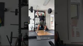 Gotta love power variations 🔥🦾 #powerdevelopment #olympicweightlifting #strengthandconditioning