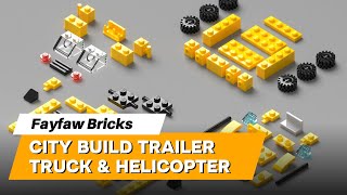 Lego City Build Vehicles - Satisfying Lego Brick Speed Build