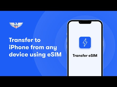 Transfer eSIM to iPhone from any device